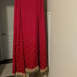 Selling red baraat dress